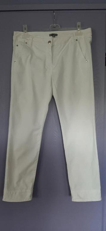 Bandolera broek/jeans/spijkerbroek, wit. Mt. 40. Z.g.a.n. beschikbaar voor biedingen