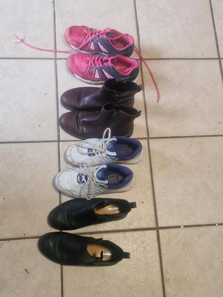 Diverse schoenen gebruikt, Kleding | Dames, Schoenen, Gedragen, Overige typen, Overige kleuren, Ophalen