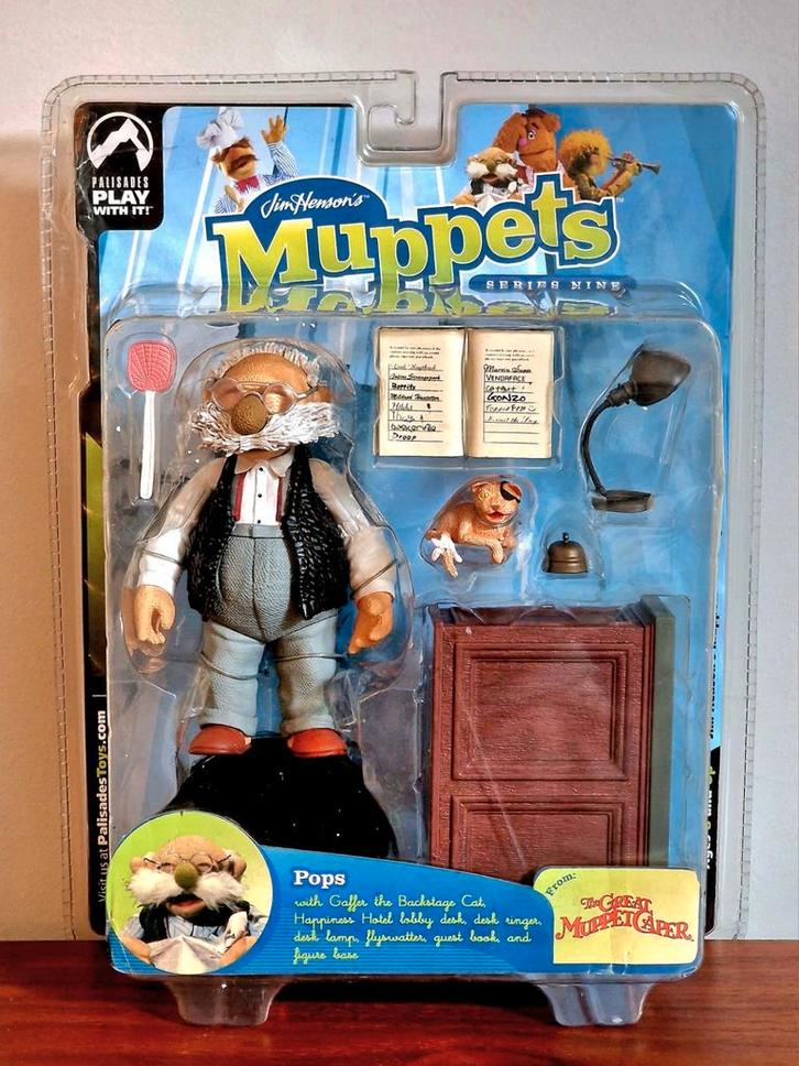 Pops Backstage Doormanager Palisades the Muppet Show Muppets, Verzamelen, Poppetjes en Figuurtjes, Zo goed als nieuw, Ophalen of Verzenden