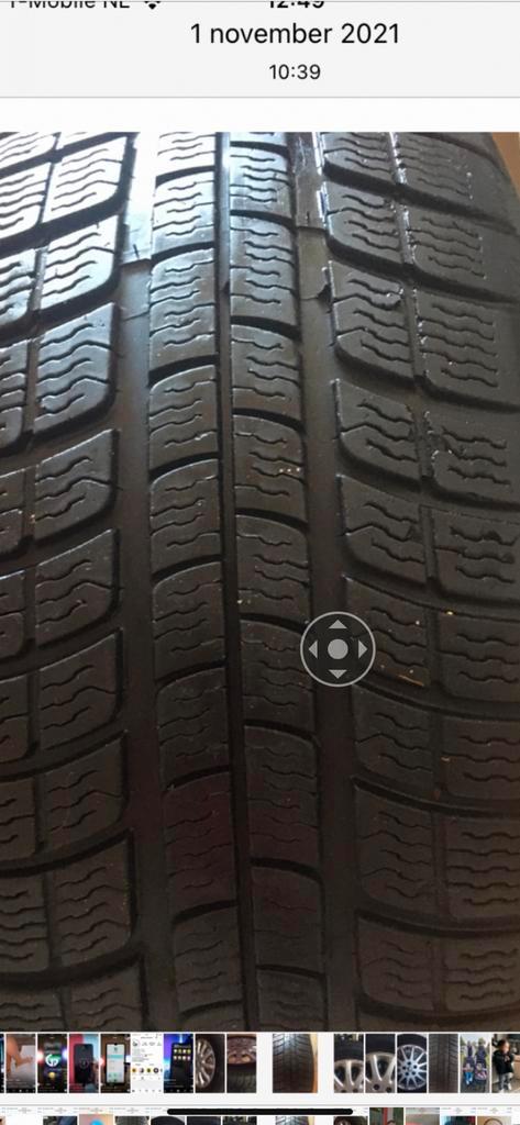 Mishele. Winter banden, Auto diversen, Auto-accessoires, Zo goed als nieuw, Ophalen of Verzenden
