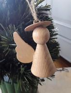 Vintage hanger van een engel - hout, Ophalen of Verzenden, Gebruikt