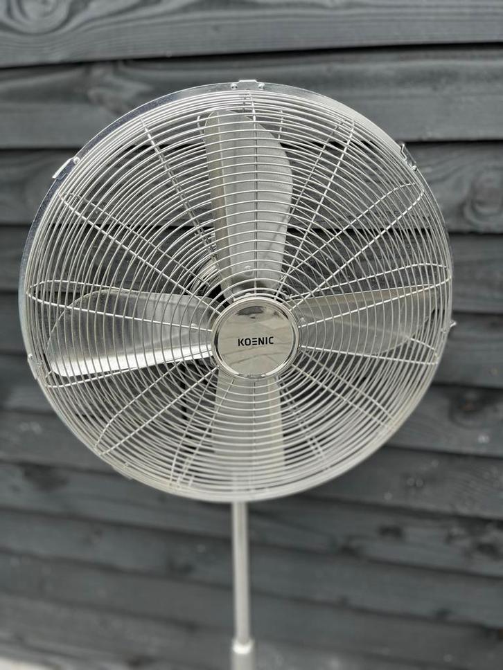 Koenic Ventilator - Staande ventilator, Witgoed en Apparatuur, Airco's, Gebruikt, Staande ventilator, Minder dan 60 m³, 3 snelheden of meer