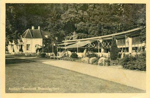 (377-645-021) Arnhem Theeschenkerij Sonsbeek, Verzamelen, Ansichtkaarten | Nederland, Gelderland, Verzenden