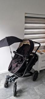 Joolz Geo3 Zwart - Complete Duowagen Set, Kinderen en Baby's, Kinderwagens en Combinaties, Ophalen, Gebruikt, Overige merken, Verstelbare duwstang