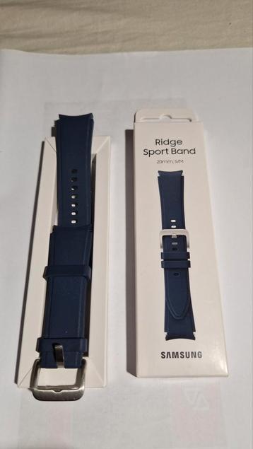 Samsung Galaxy Watch4 Ridge Sport Band - Blauw beschikbaar voor biedingen