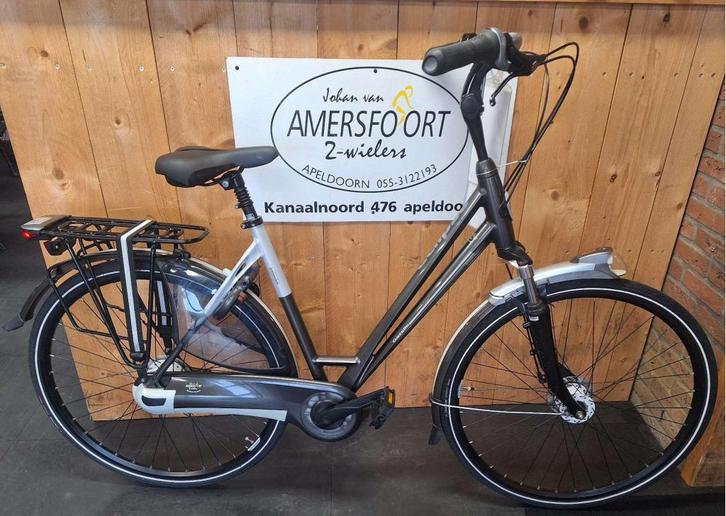 Een zeer nette GAZELLE Eclipse N8, Fietsen en Brommers, Fietsen | Dames | Damesfietsen, Gebruikt, Gazelle, Versnellingen, 56 cm of meer