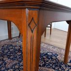 Antieke tafel en 4 stoelen, Antiek en Kunst, Antiek | Meubels | Tafels, Ophalen