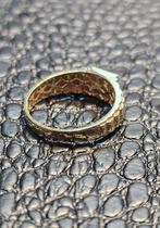 Prachtige 14 karaat gouden zegelring, 20 of groter, Heer, Nieuw, Ophalen of Verzenden