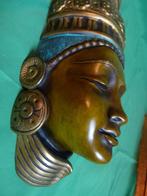 vintage wandmasker achatit 60er jaren, Ophalen, Huis en Inrichting