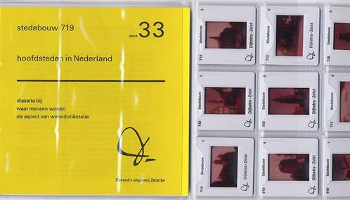 9 x Hoofdsteden Middelburg Den Bosch Leeuwarden Groningen, Verzamelen, Foto's en Prenten, Zo goed als nieuw, Foto, Overige onderwerpen