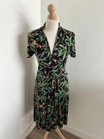 King Louie maat L tropische bloemen Emmy jurk 2842, Maat 42/44 (L), Ophalen of Verzenden, Zo goed als nieuw, Knielengte