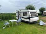 Gerenoveerde caravan 2024, Caravans en Kamperen, Caravans, Rondzit, Hobby, Particulier, Schokbreker