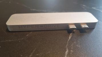 HyperDrive USB-C Hub voor MacBook Pro – werkt perfect beschikbaar voor biedingen