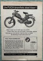 Advertentie Puch bromfiets jaren ‘50, Verzenden