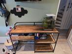 Industriële Kast / Ladekast / Wandmeubel, Ophalen, Met klep(pen), Zo goed als nieuw, Minder dan 150 cm
