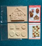 2 Prandell Gietmallen - grote Kerststal & 6 kleine Decoratie, Ophalen of Verzenden, Nieuw