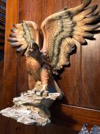 T.K. Groot Beeld van Guiseppe Armani Roofvogel op Rots, Ophalen of Verzenden