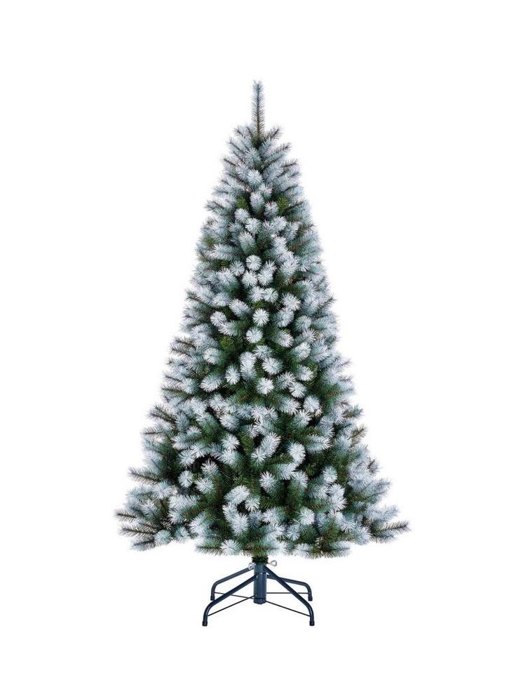 Black Box Kingston Frosted Green kerstboom 185 hoog, Diversen, Kerst, Zo goed als nieuw, Ophalen