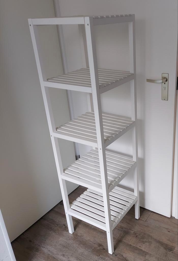 Stellingkast wit Muskan Ikea *MOET WEG*, Huis en Inrichting, Kasten | Stellingkasten, Zo goed als nieuw, Ophalen