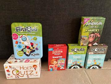 Squla Quizzen & Kwartetten - Educatief Spelplezier! beschikbaar voor biedingen