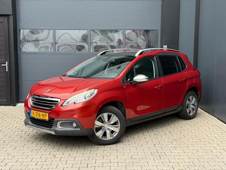 Peugeot 2008 1.2 VTI 81KW 2015 Rood | Stoelverwarming | Pano, Auto's, Peugeot, Particulier, ABS, Airbags, Airconditioning, Boordcomputer