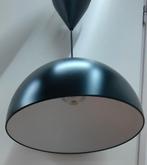 Ikea zwarte hanglamp, ronde halve bol, Gebruikt, Ophalen of Verzenden