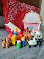 Vintage Fisher-Price play family farm boerderij no 915, Kinderen en Baby's, Speelgoed | Fisher-Price, Speelset, Gebruikt, Ophalen of Verzenden