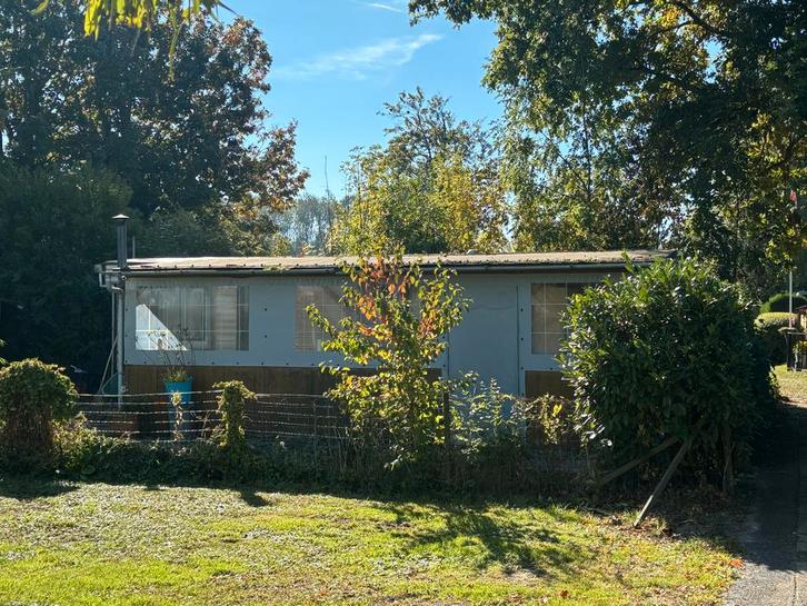 Gratis: Caravan aanbouw zeil - Zelf afbreken!, Tuin en Terras, Overkappingen, Ophalen