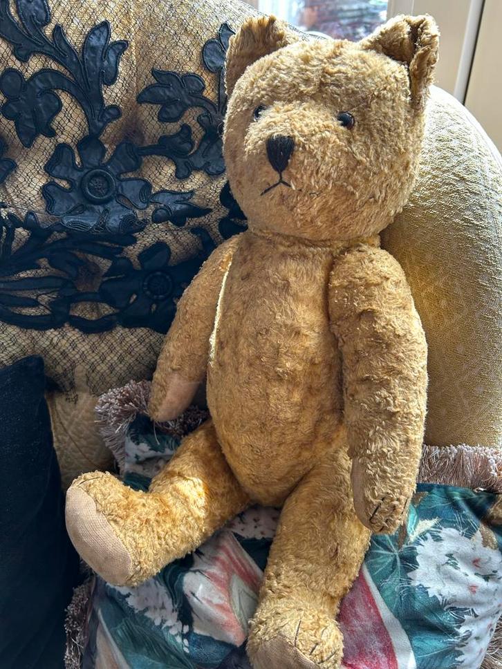 Antieke Vintage Beer - 55cm - Goede Staat steiff nederlands, Antiek en Kunst, Antiek | Speelgoed, Ophalen of Verzenden