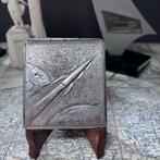 Gagarin 1961 Sovjet Sigarettendoos Ruimtewedloop Memorabilia, Ophalen of Verzenden