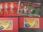 Vintage oud Meccano, 3 dozen, div boekjes, Antiek en Kunst, Antiek | Speelgoed, Ophalen of Verzenden