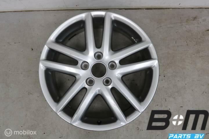1 losse 17 inch lichtmetalen velg VW Golf 6 1K0601025AF, Auto-onderdelen, Banden en Velgen, Velg(en), Gebruikt