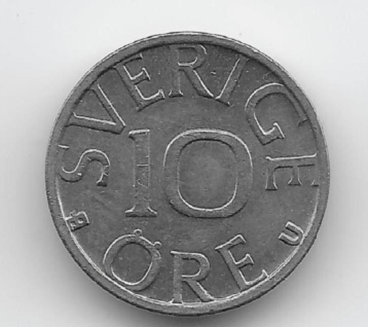 Zweden 10 öre 1984 KM# 850, Postzegels en Munten, Munten | Europa | Niet-Euromunten, Losse munt, Overige landen, Verzenden