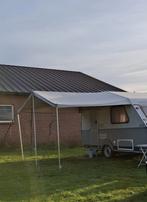 Zeer degelijke en mooie voorluifel met aluminium pijpen., Caravans en Kamperen, Caravan accessoires, Ophalen of Verzenden, Zo goed als nieuw