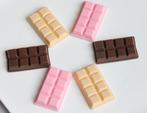 6 Kunst Chocolade Repen Chocola Nep Sier Decor Snoep Zoet, Huis en Inrichting, Verzenden, Nieuw