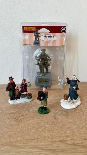 Lemax kerst / kerstdorp figuren beschikbaar voor biedingen