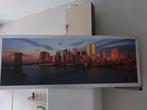 skyline foto New York met lijst, Ophalen of Verzenden, Zo goed als nieuw, 100 tot 125 cm, Foto of Poster
