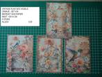 vintage plaatjes vogels 434 - laatste set, Hobby en Vrije tijd, Scrapbooking, Nieuw, Overige merken, Versiering of Embellishment