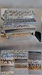 Italia Borsini Knopaccordeon - Prachtig Instrument, Gebruikt, Met riemen, Overige formaten, Knopaccordeon