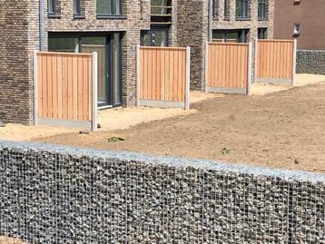 Hout beton schuttingen Najaarsactie  beschikbaar voor biedingen