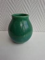 06 ADCO gladde bolle vaas, nr. 1003 groen, ong. H 10 cm, Ophalen of Verzenden