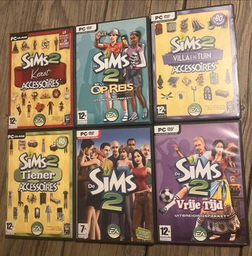 Pc De Sims 2 Met Uitbreidingen beschikbaar voor biedingen