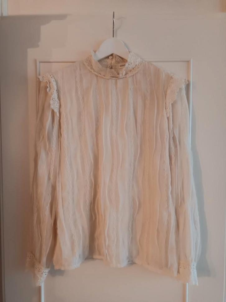 Mooie Bisou's Project blouse - maat M, Kleding | Dames, Blouses en Tunieken, Zo goed als nieuw, Maat 38/40 (M), Ophalen of Verzenden