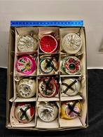 Oude glazen deuk kerstballen, Ophalen of Verzenden, Zo goed als nieuw