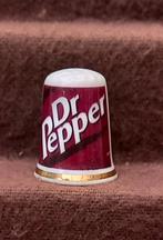 Porseleine vingerhoedje dr Pepper, Verzamelen, Ophalen of Verzenden, Zo goed als nieuw