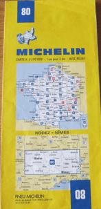Michelin kaart van de omgeving Rodez-Nimes - Frankrijk, Frankrijk, Ophalen of Verzenden, Zo goed als nieuw, Landkaart