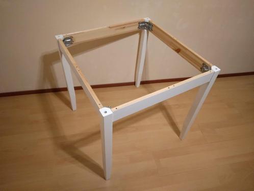 Tafelframe met poten (70 x 70 x 71 cm), Huis en Inrichting, Tafelonderdelen, Gebruikt, 50 tot 100 cm, 50 tot 100 cm, Vierkant