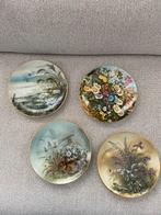 Handbeschilderde porseleinen bordjes, Ophalen of Verzenden