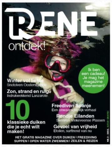 Magazine René Ontdek! Lente editie 2025 beschikbaar voor biedingen
