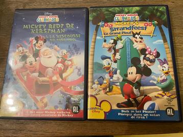 Mickey Mouse Clubhuis DVD - Strandfeest & Kerstman beschikbaar voor biedingen